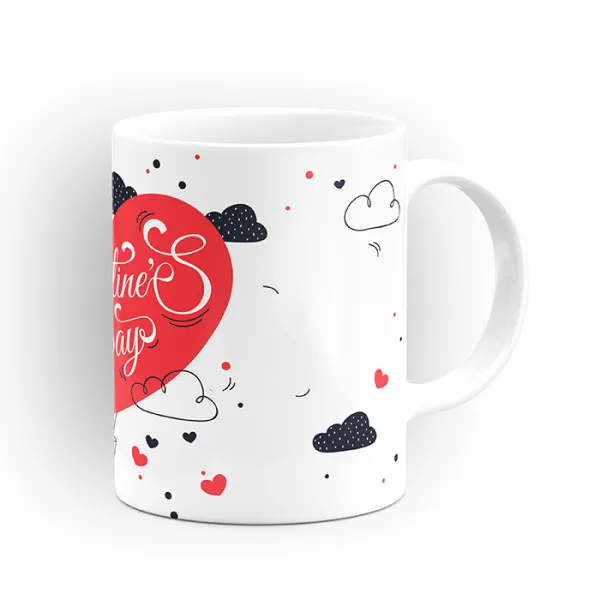 Чаша "Happy Valentines Day" - подарък за Свети Валентин 2