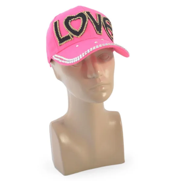 Спортна шапка с надпис LOVE 2